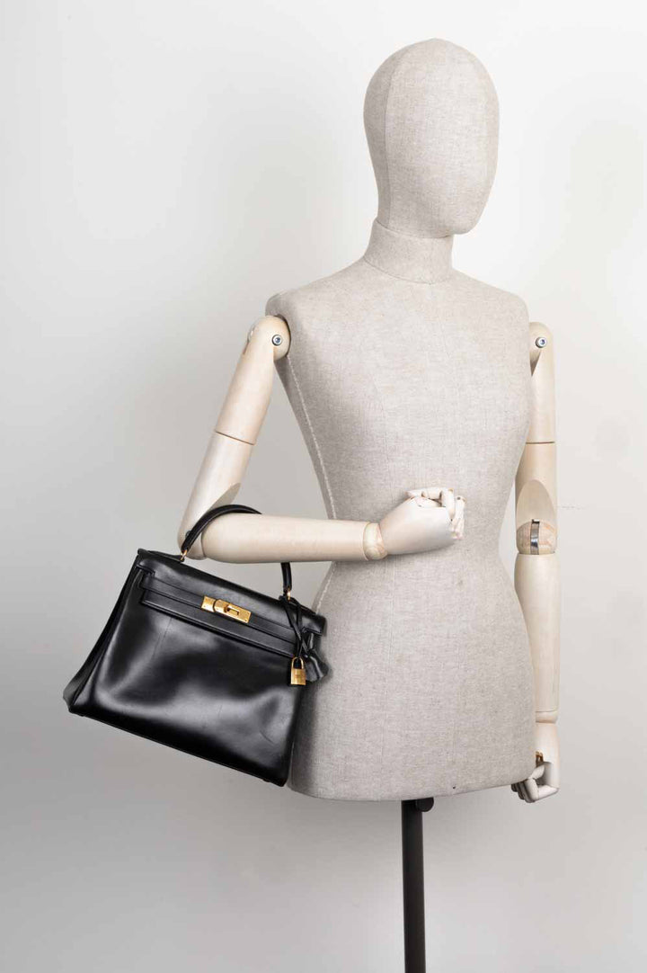 Hermès Kelly 28 Return Box Black