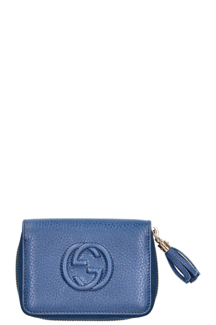 GUCCI Soho Wallet Small Blue