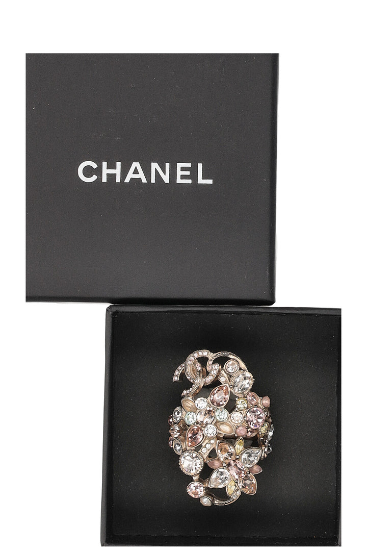 CHANEL Cruise 16 Floral Crystal Ring