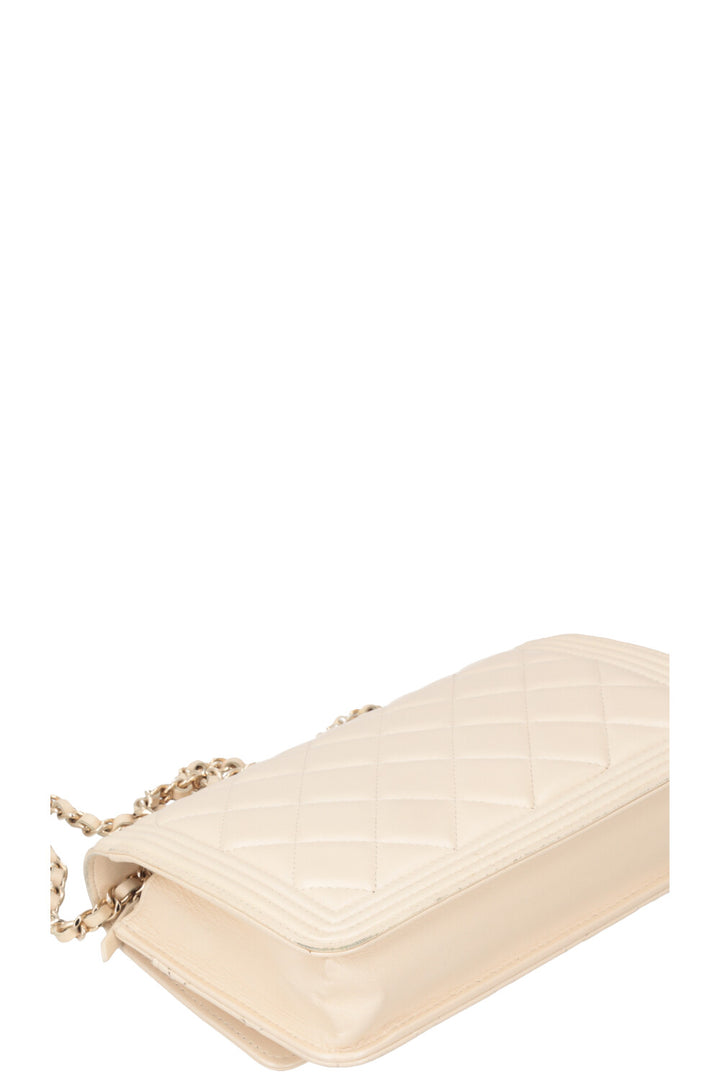 CHANEL Boy WOC Pearl Ivory