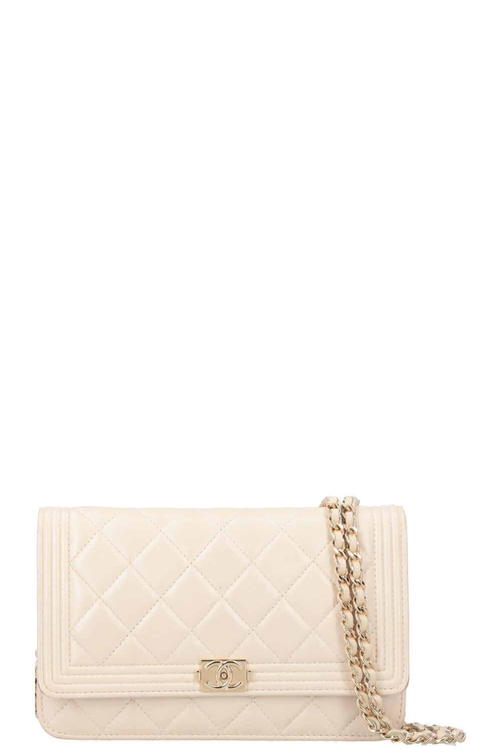 CHANEL Boy WOC Pearl Ivory