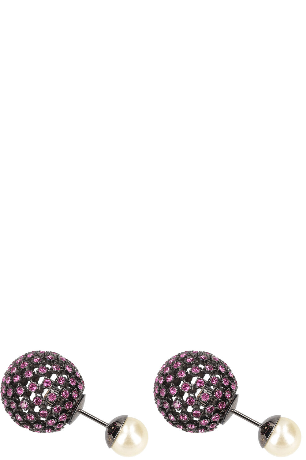 CHRISTIAN DIOR Tribales Earrings Crystal