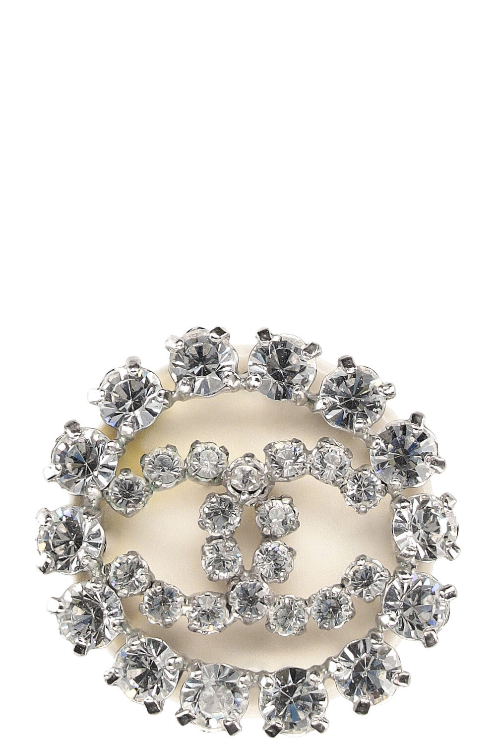 CHANEL CC Brooch Crystals 00 A