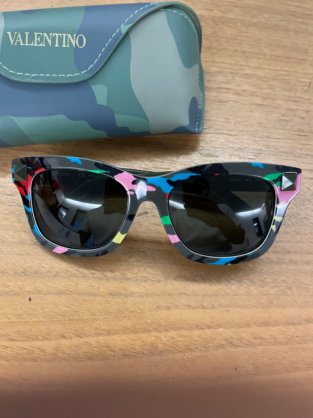 VALENTINO V670SC Sunglasses Military