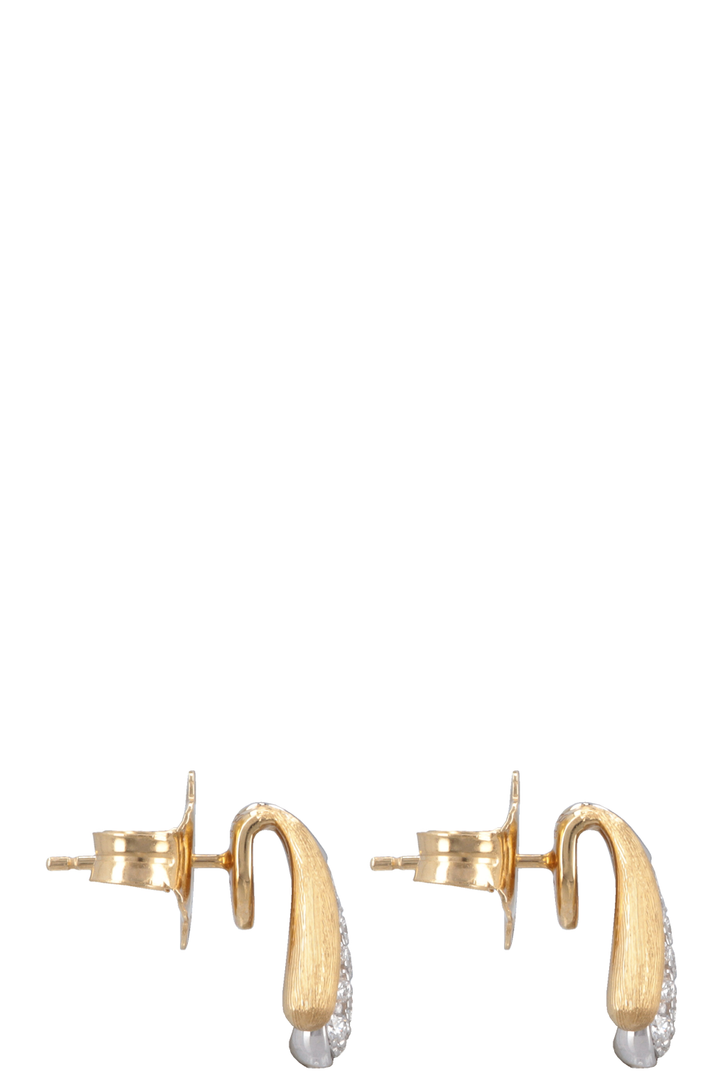 MARCO BICEGO Lucia Stud Earrings 18k Yellow Gold Diamonds