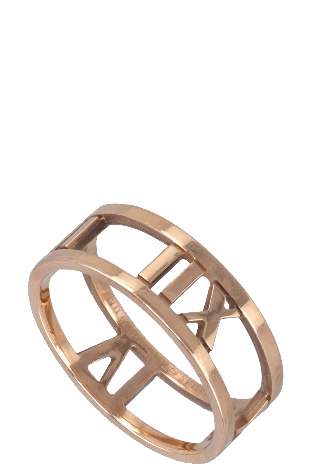 TIFFANY&CO. Atlas Open Ring 18k Rose Gold – REAWAKE TIFFANY&CO. Atlas Open Ring 18k Rose Gold – REAWAKE