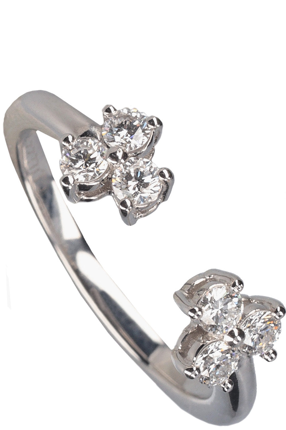 TIFFANY&CO Aria Open Ring Platin Diamonds