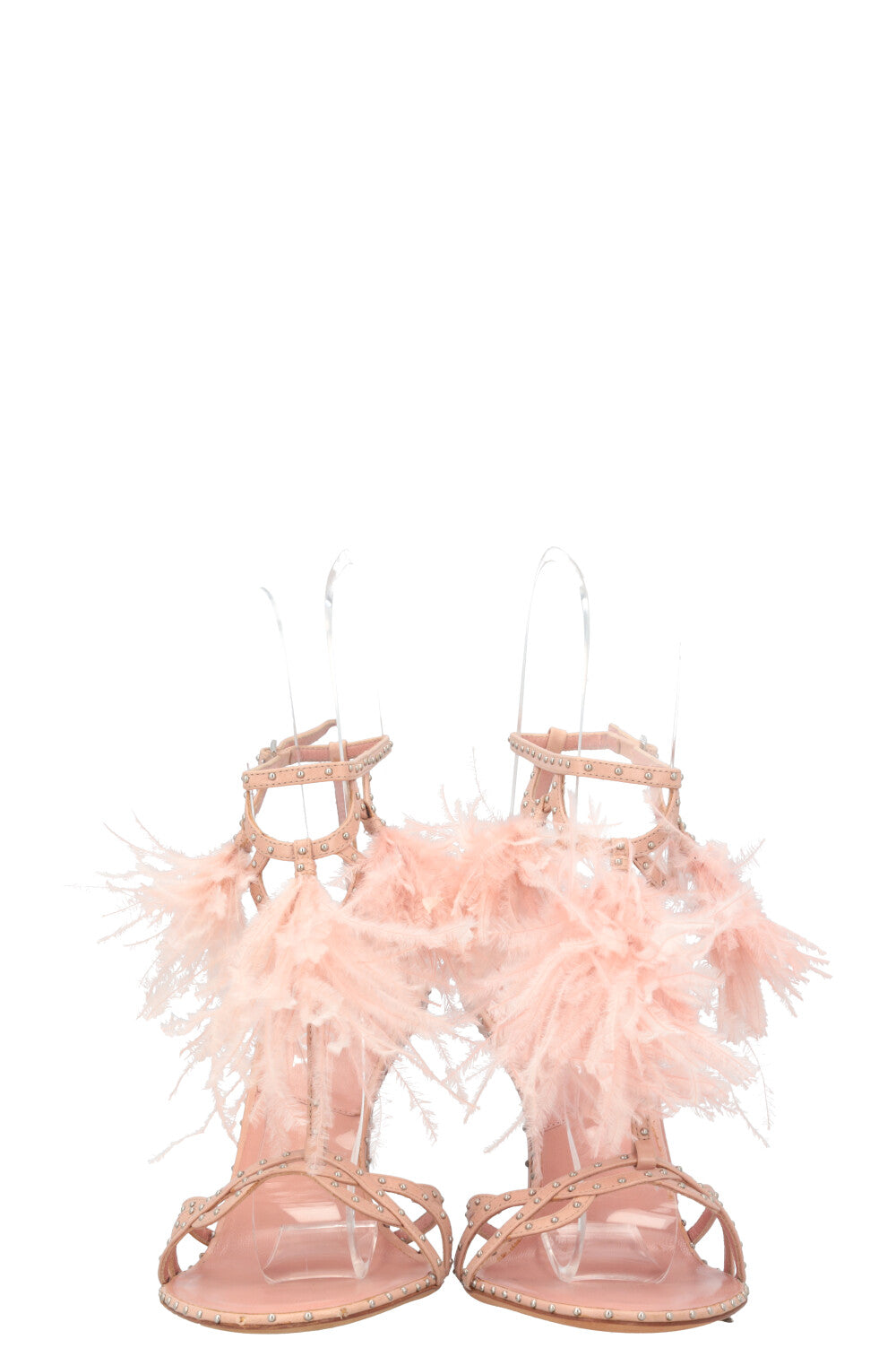 CHRISTIAN DIOR Heels with Feathers