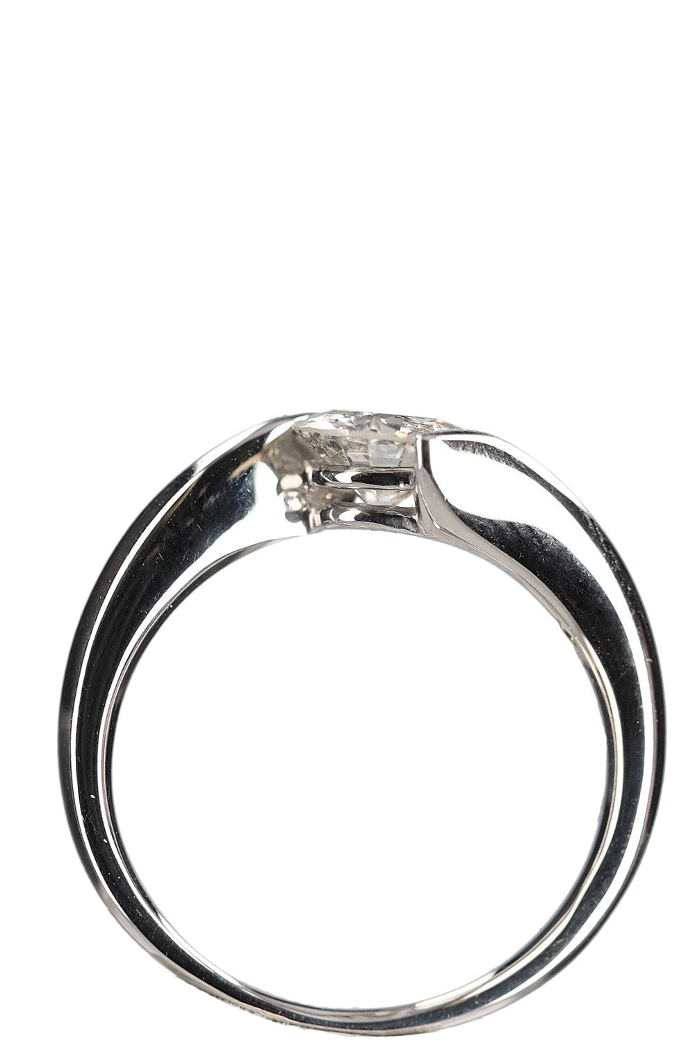 VINTAGE JEWELRY Engagement Ring Diamond Platinum