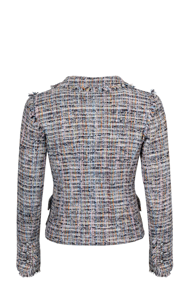 CHANEL Veste en tweed Multicolore