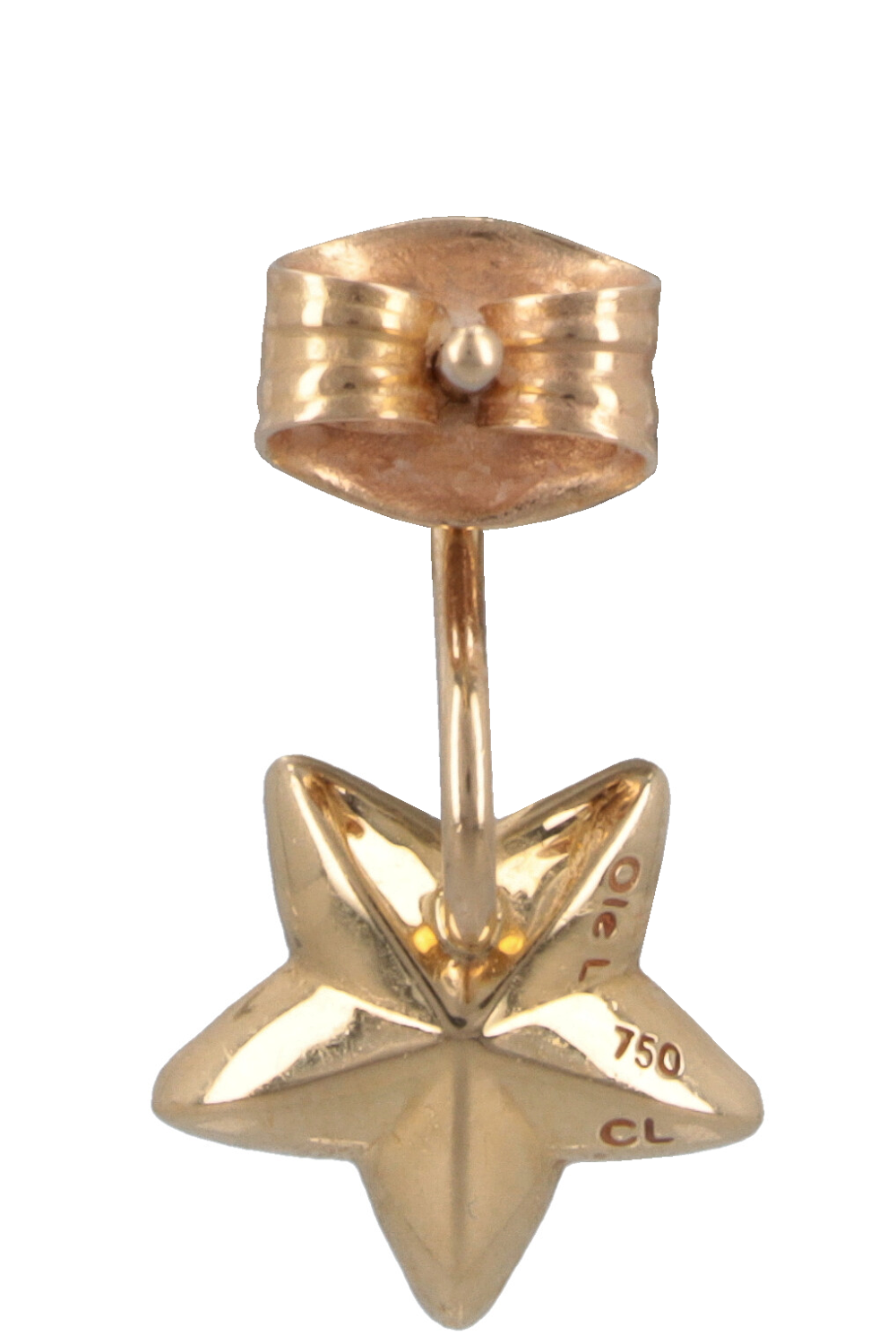 OLE LYNGGAARD Shooting Star Earring and Pendant 18k Yellow Gold Diamonds