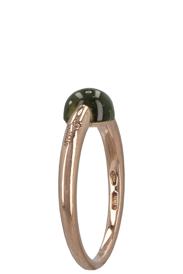 POMELLATO M'ama Non M'ama Ring 18k Rose Gold Peridot