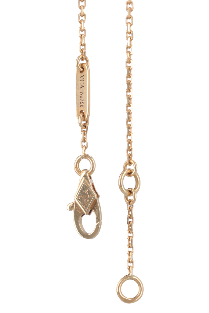 VAN CLEEF &amp; ARPELS Sweet Alhambra Bracelet Yellow Gold MOP