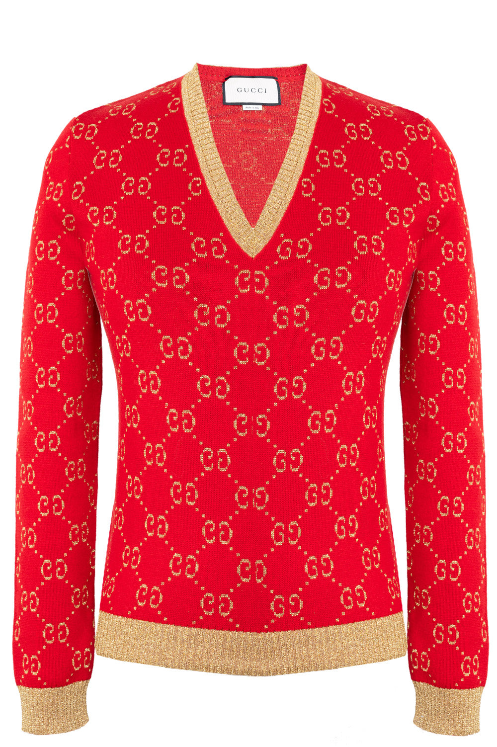 GUCCI Knit Logo Red