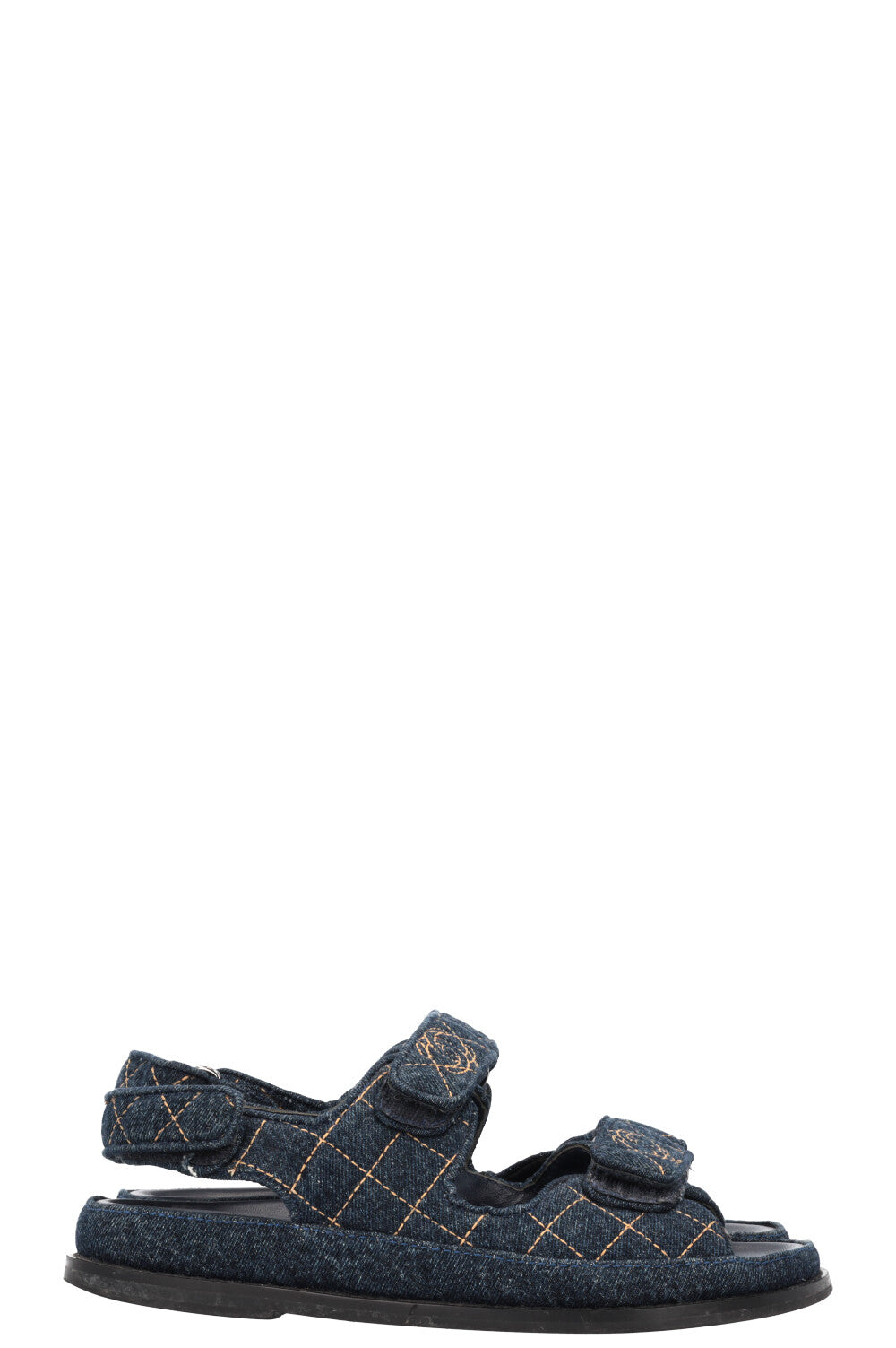 CHANEL Dad Sandals Denim
