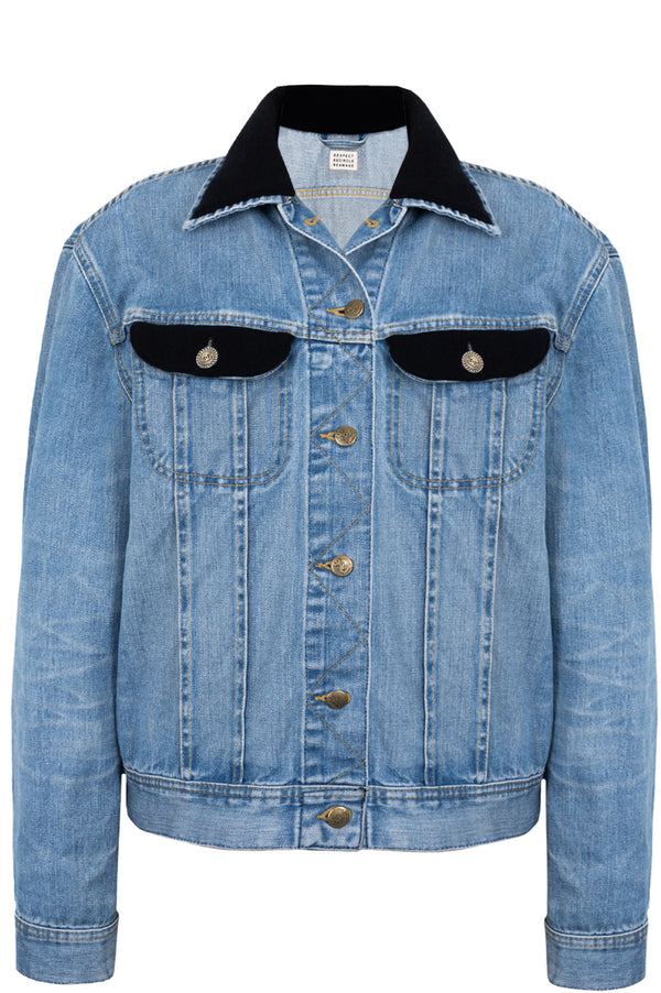 REAWAKE ATELIER Veste en jean Chanel