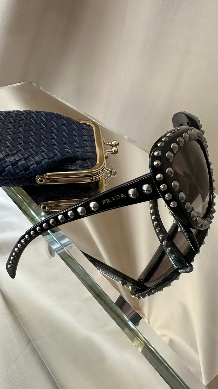 PRADA Studded Sunglasses Black