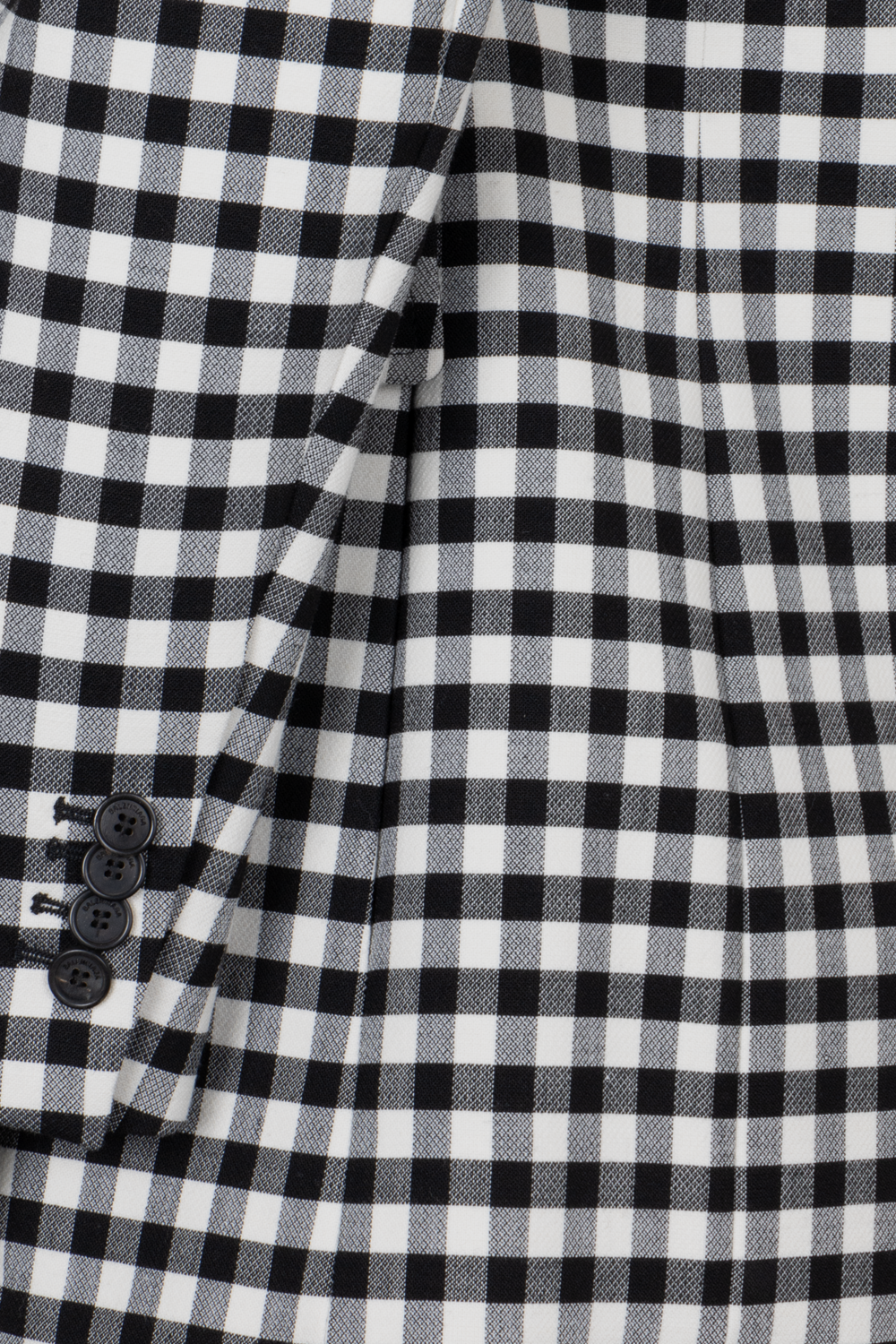 BALENCIAGA Check Hourglass Blazer Jacket Black White – REAWAKE BALENCIAGA Check Hourglass Blazer Jacket Black White – REAWAKE