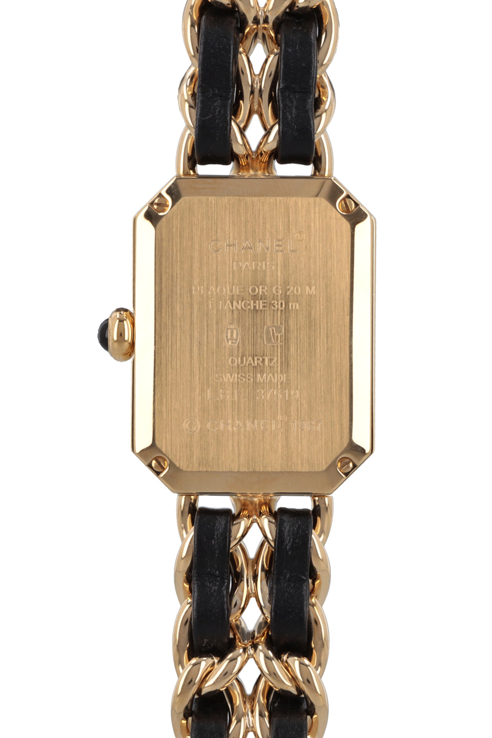 CHANEL Premiere Watch Gold Black – REAWAKE - Main Image