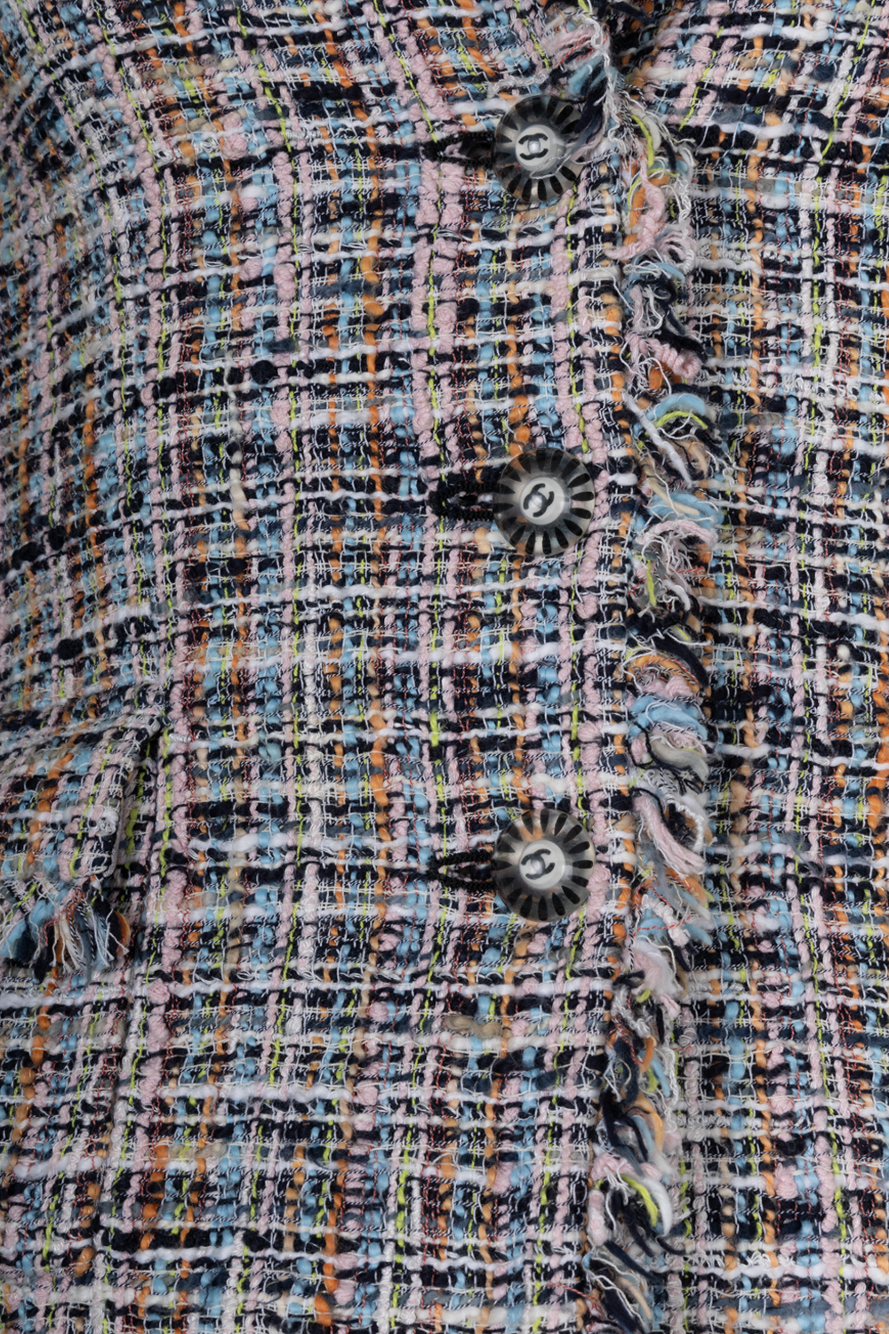 CHANEL Veste en tweed Multicolore
