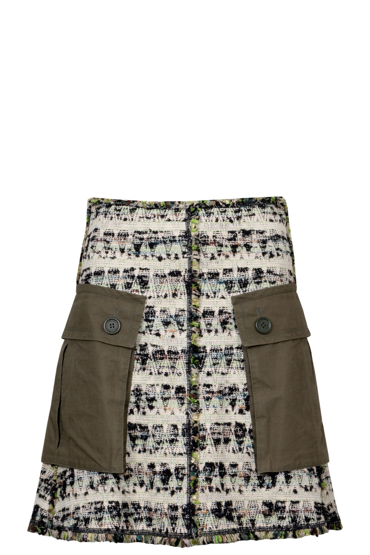 LOUIS VUITTON 2010 Tweed Two Piece Green