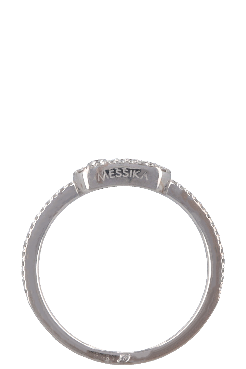 MESSIKA Move Uno Pavé Ring 18kt White Gold Diamonds