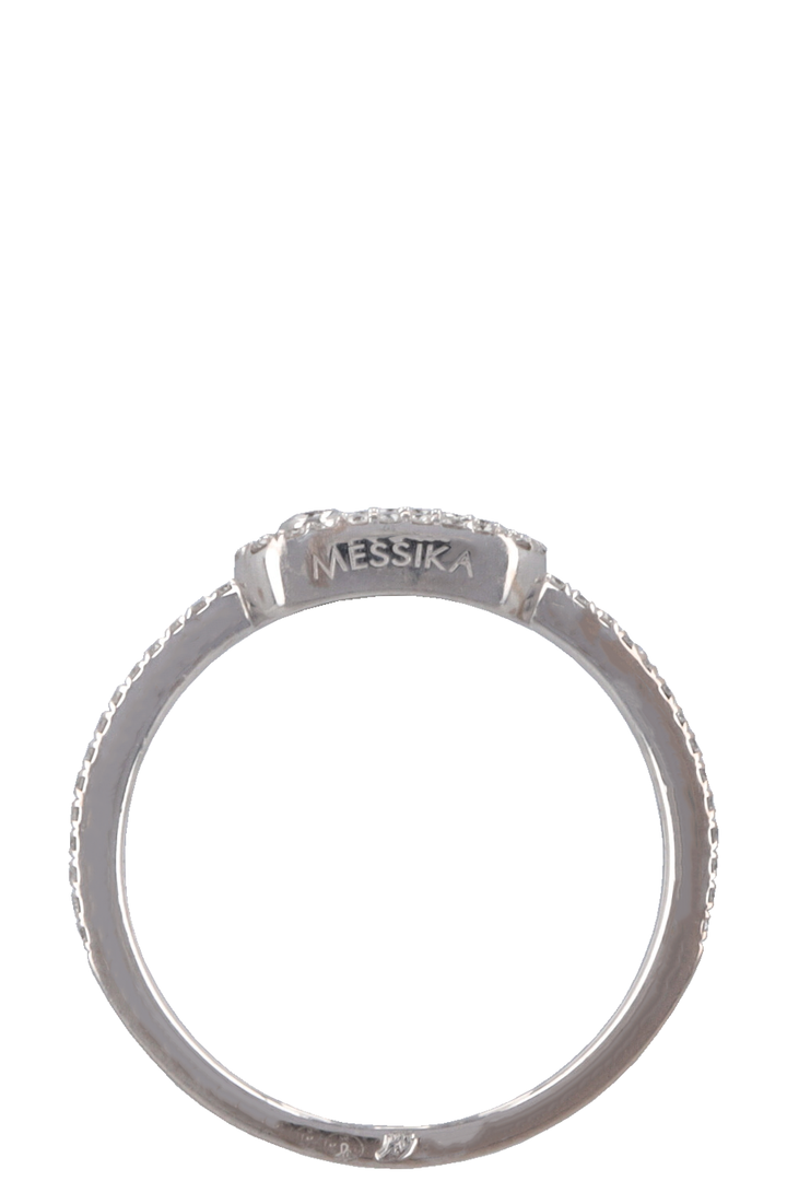MESSIKA Move Uno Pavé Ring 18kt White Gold Diamonds