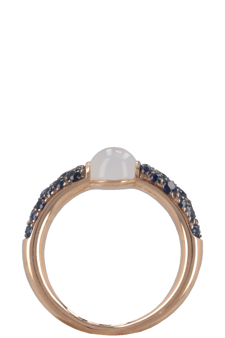 POMELLATO M'ama Non M'ama Moonstone Ring Rose Gold