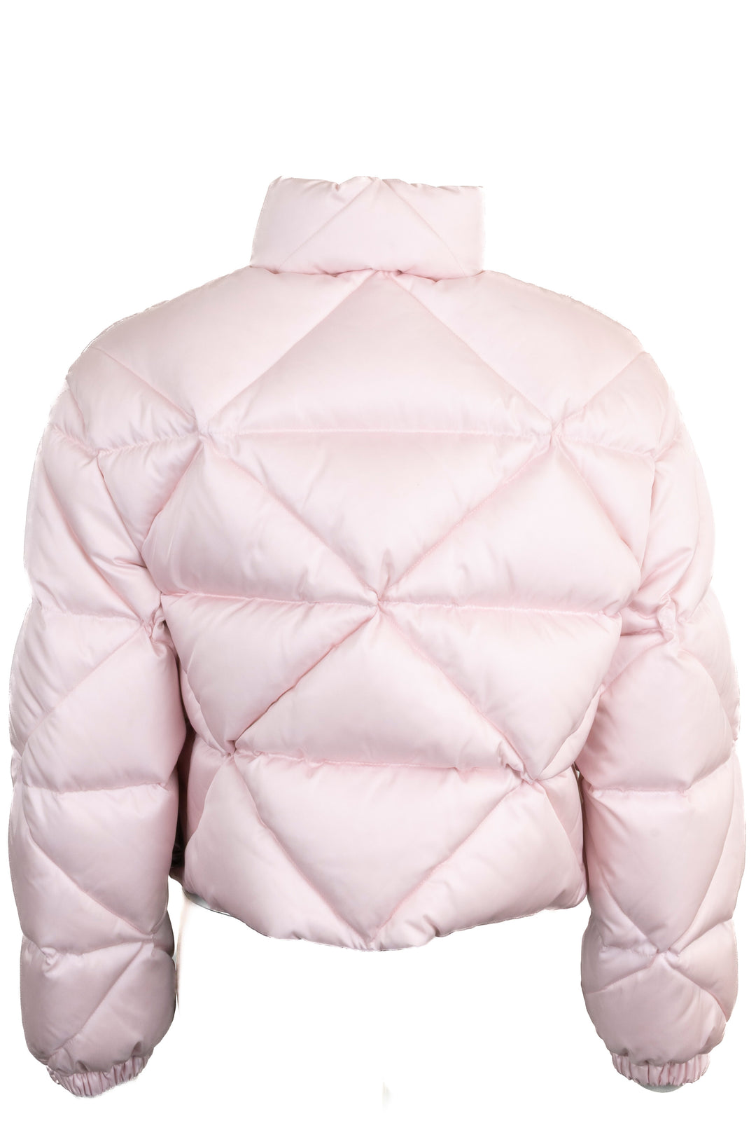 PRADA Diamond Stitch Cropped Puffer Jacket