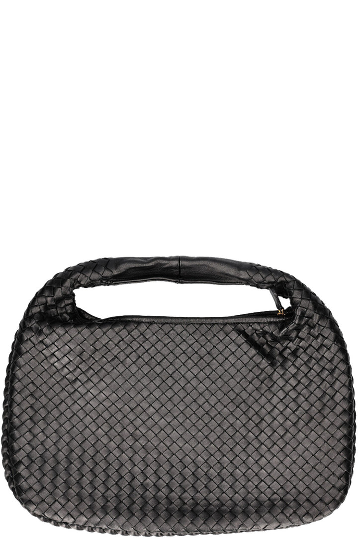 BOTTEGA VENETA  Small Hobo Veneta Intrecciato Black