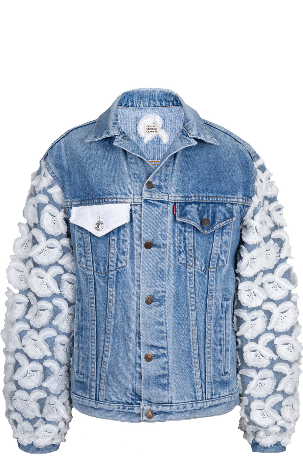 REAWAKE ATELIER Embroidery Denim Jacket