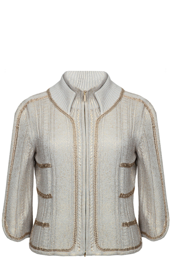 CHANEL Knit with Chains Gold 08 Printemps