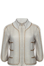 CHANEL Knit with Chains Gold 08 Printemps