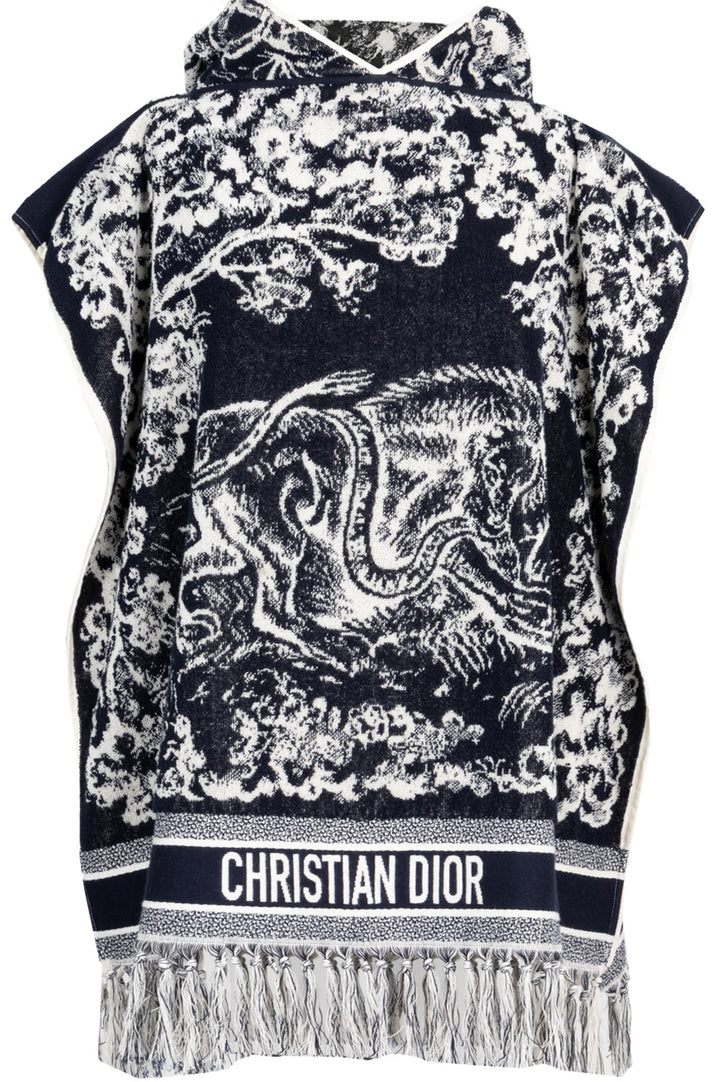 CHRISTIAN DIOR Toile De Jouy Reversible Hoodie Terrycloth