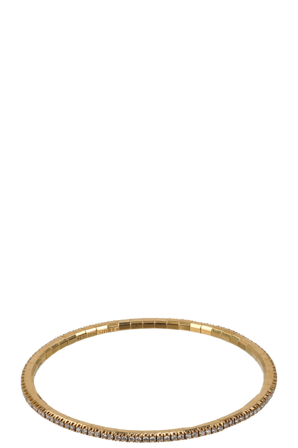 ROBERTO DEMEGLIO Linie Extensible 18k Yellow Gold Diamond Bracelet