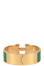 HERMÈS Clic Clac H Bracelet Green