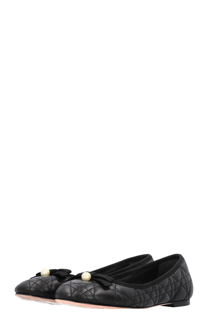 CHRISTIAN DIOR Ballet Flat Black