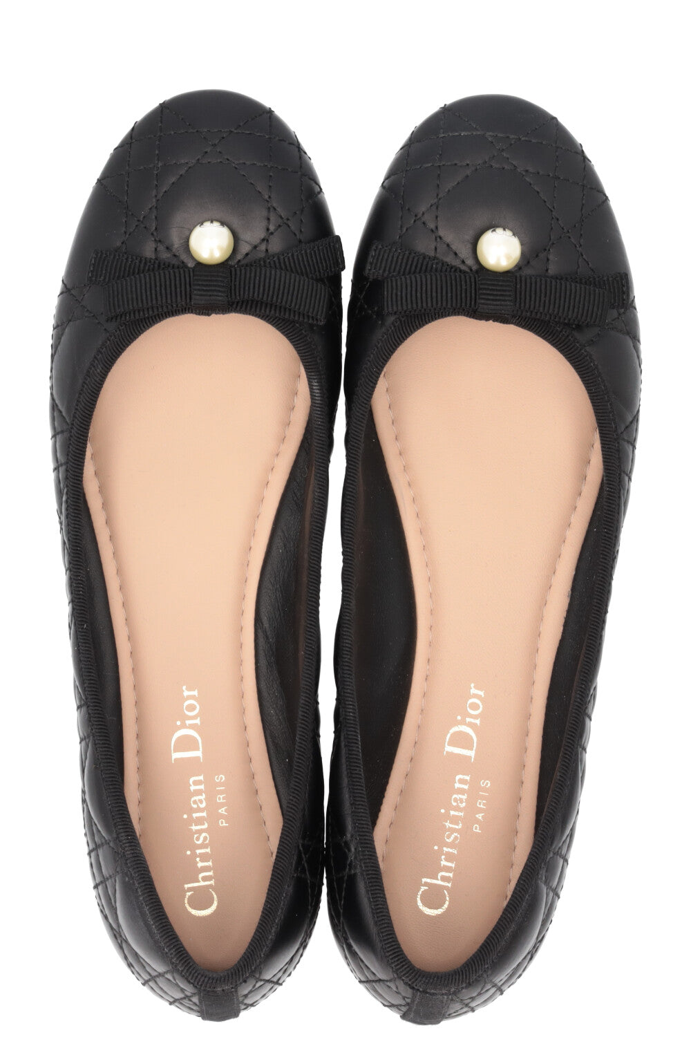 CHRISTIAN DIOR Ballet Flat Black