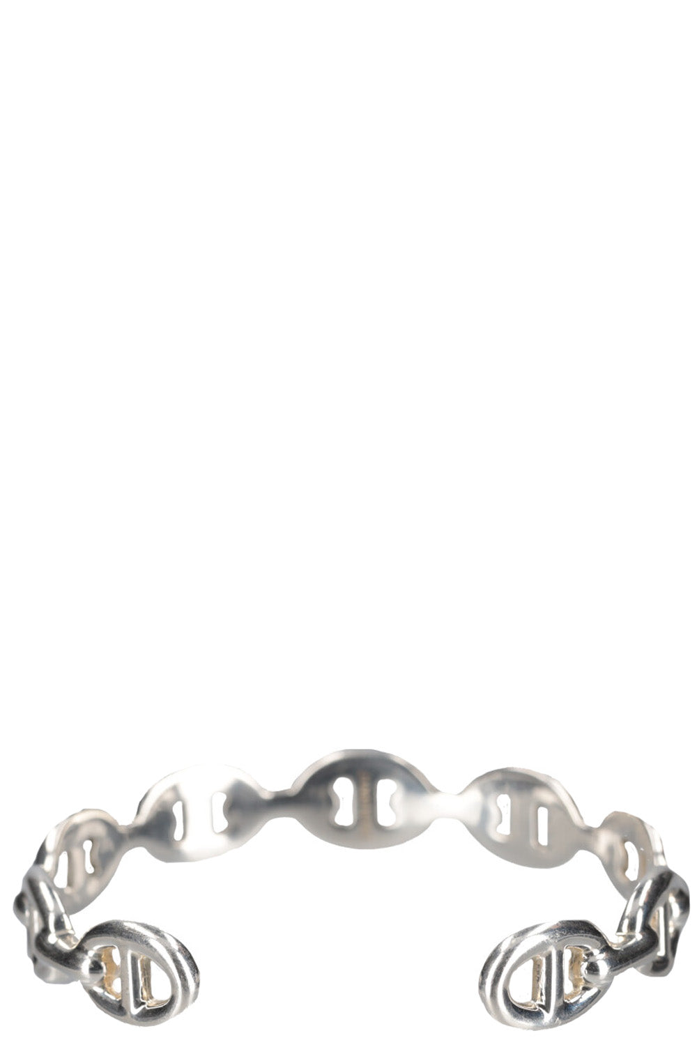 HERMÈS Cuff Chaîne d'Ancre Enchaînée Small Silver