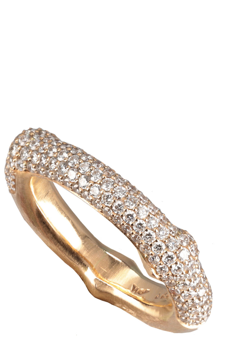 Bague SCHMUCKLOKAL en or rose et diamants