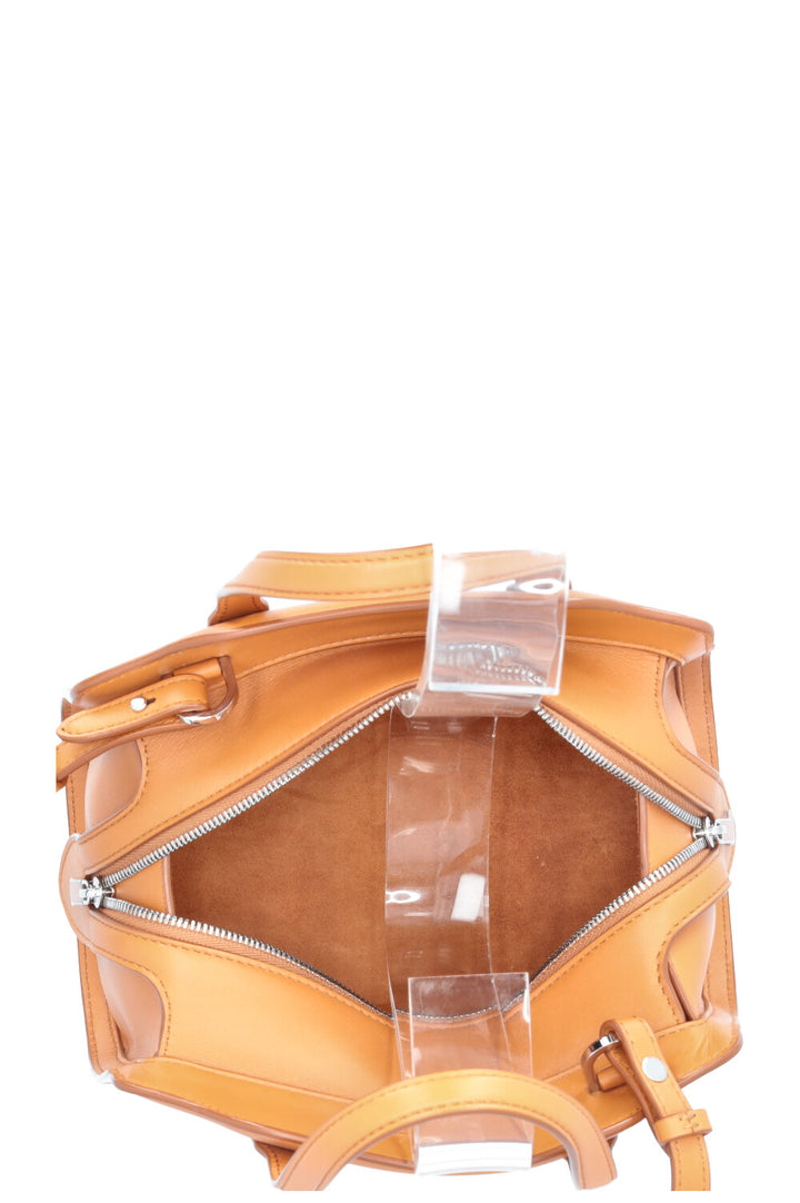 LORO PIANA Sesia Crossbody Bag Micro Orange