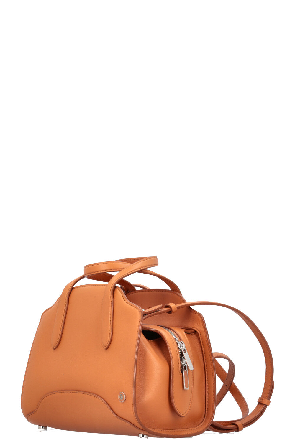 LORO PIANA Sesia Crossbody Bag Micro Orange