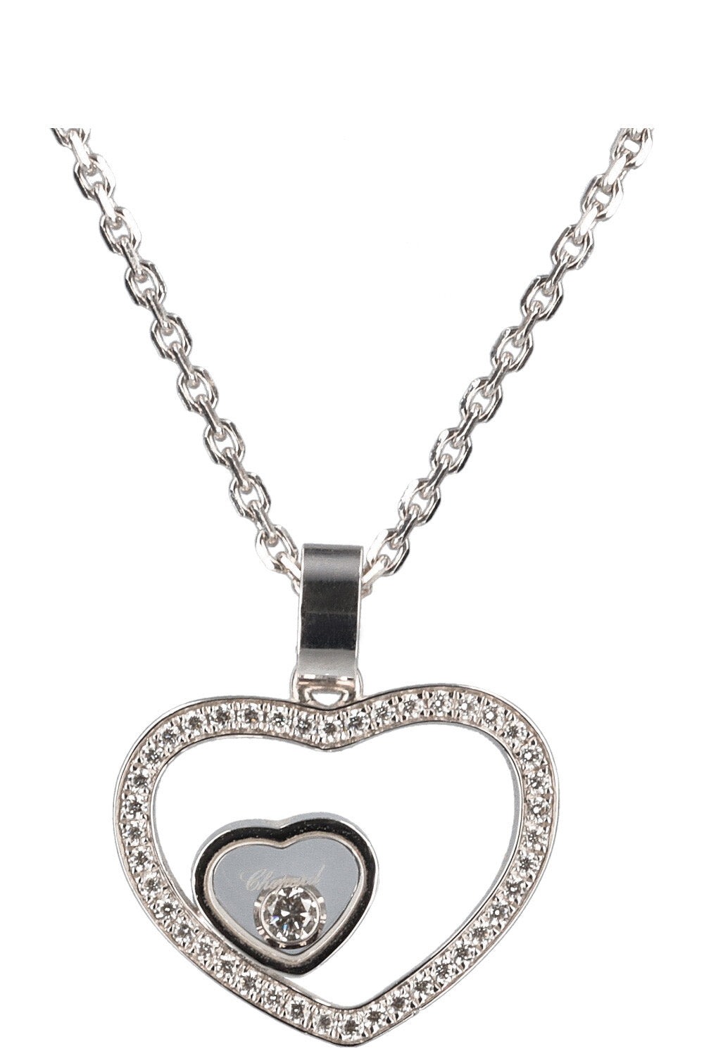 CHOPARD Happy Hearts Necklace Diamonds