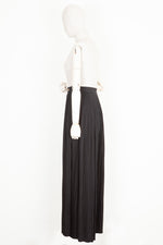 CHANEL Pants Pleated Cruise 2018 Black