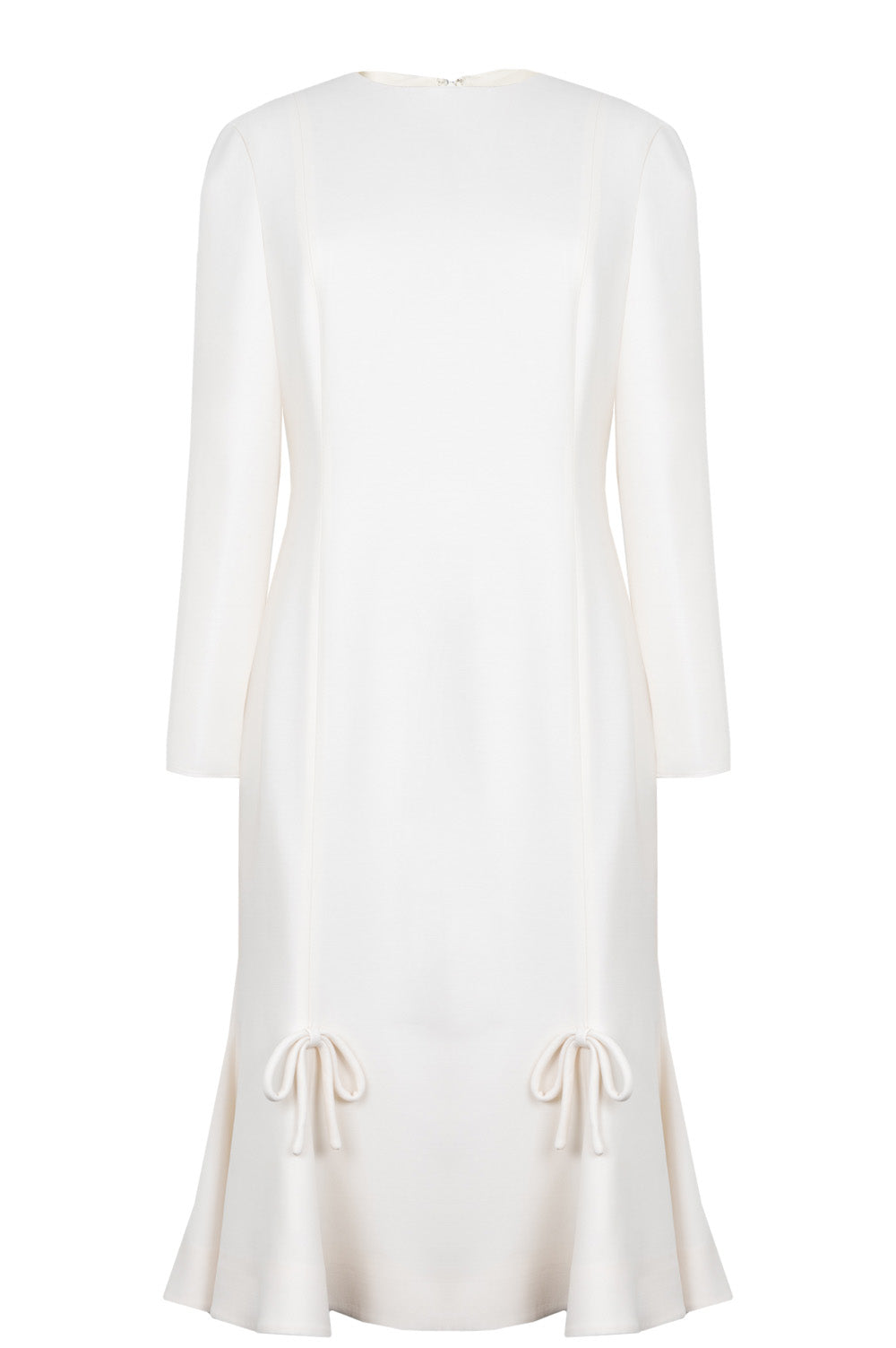 VALENTINO Bow Dress Off-White