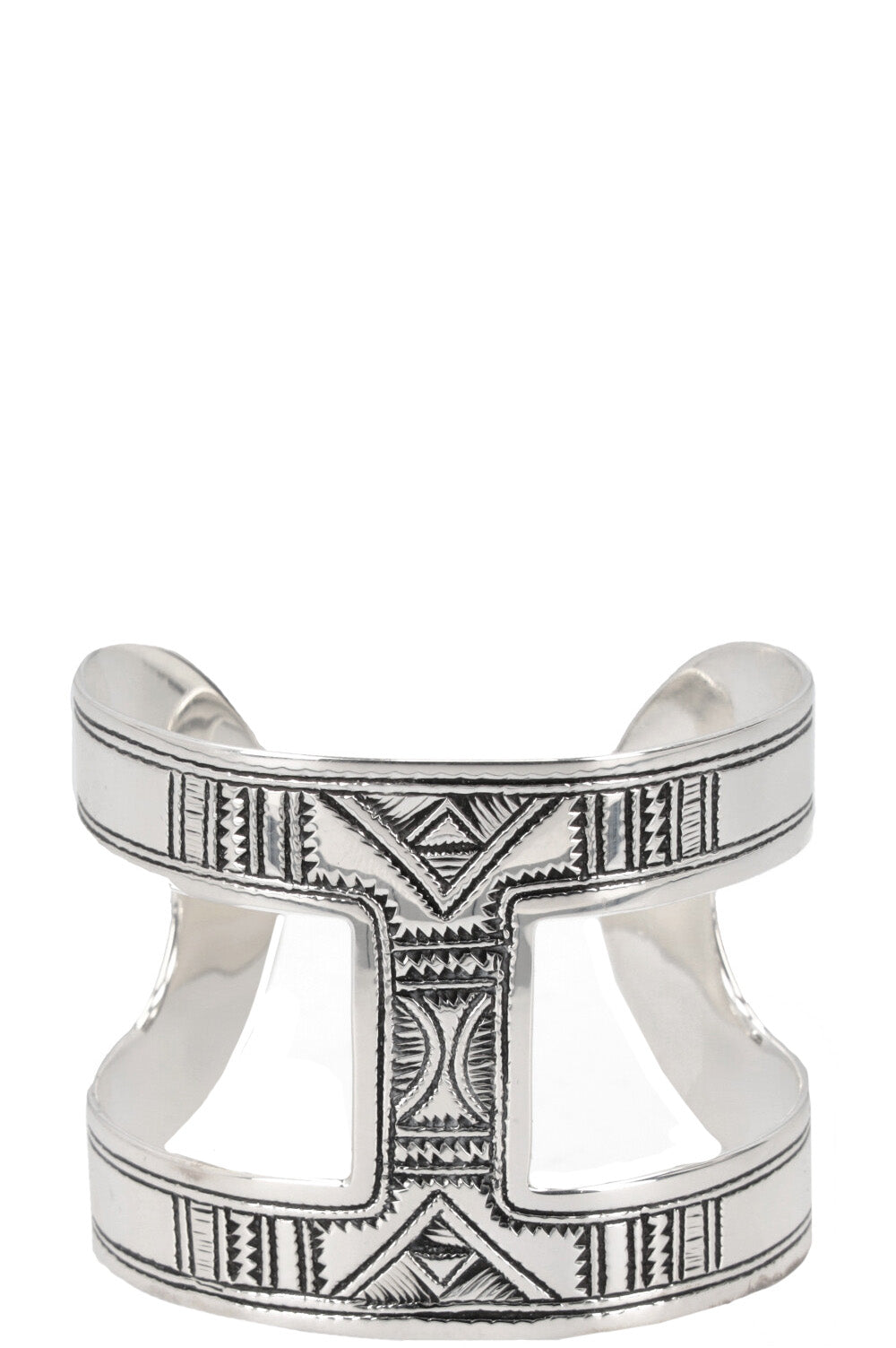 HERMÈS Ano Tuareg Bracelet Silver