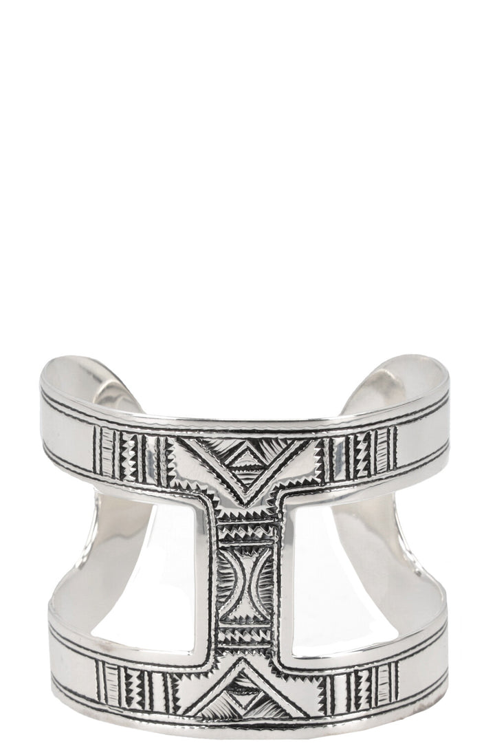 HERMÈS Ano Tuareg Bracelet Silver