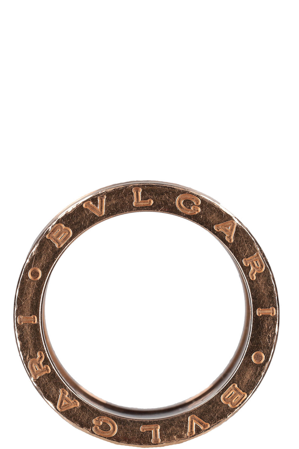 BVLGARI B.Zero1 Three Band Ring Blue Marble