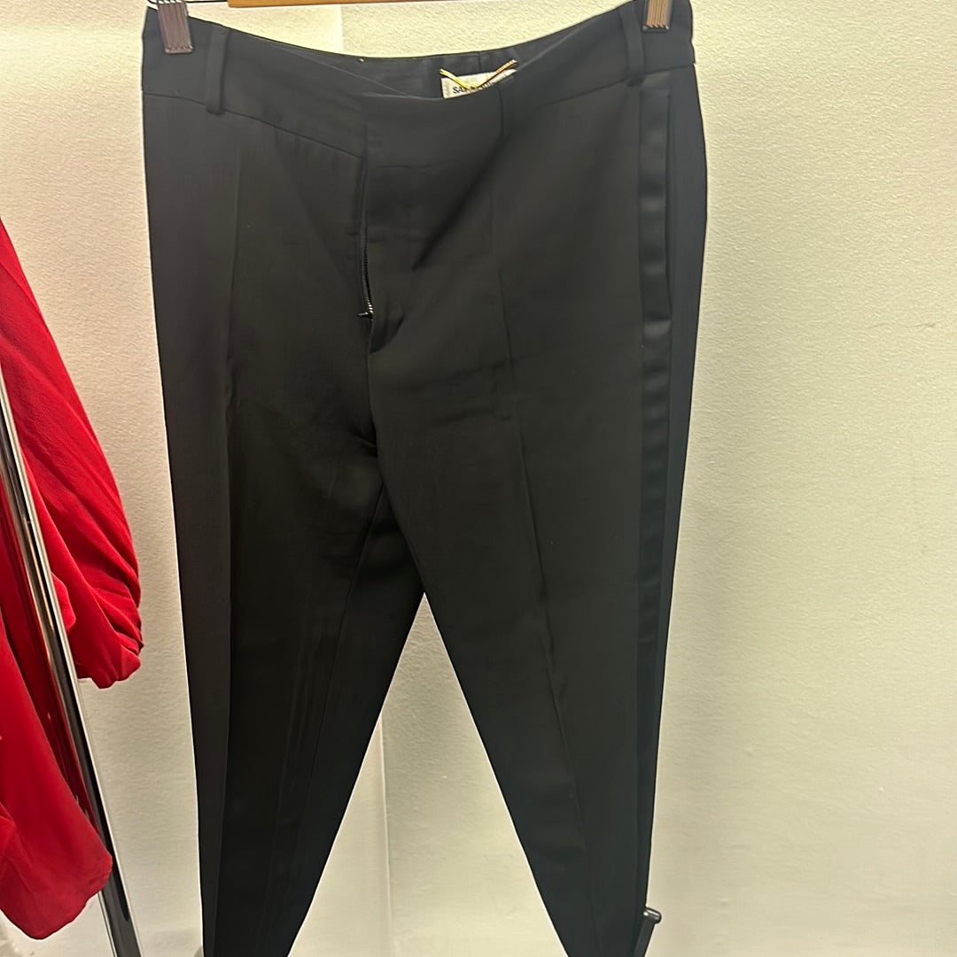 SAINT LAURENT Pants Wool Black