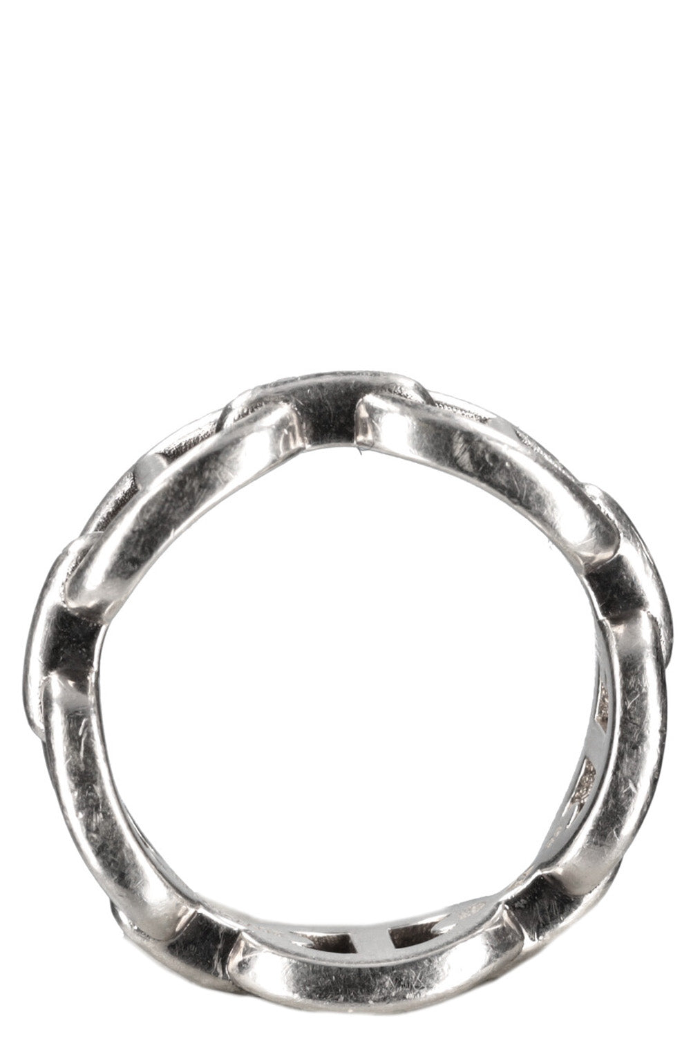 HERMÈS Chaine d'Ancre Enchainée Ring Silver